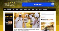 Desktop Screenshot of goldenicons.com